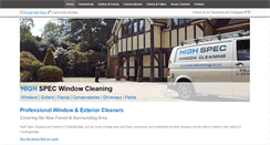 Desktop Screenshot of hs-cleaning.co.uk